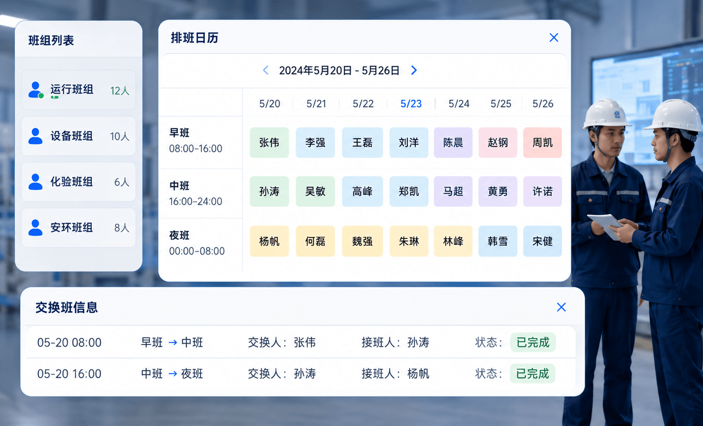 人员排班管理